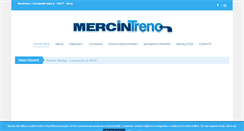 Desktop Screenshot of mercintreno.it